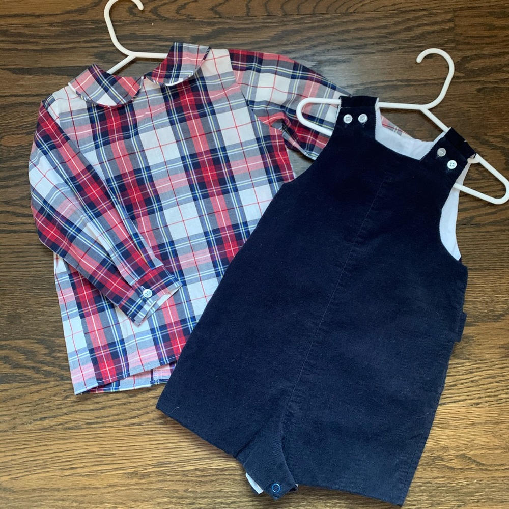 Bailey Boys Corduroy Jon Jon Set